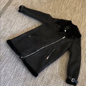 FOREVER 21 black coat size medium!